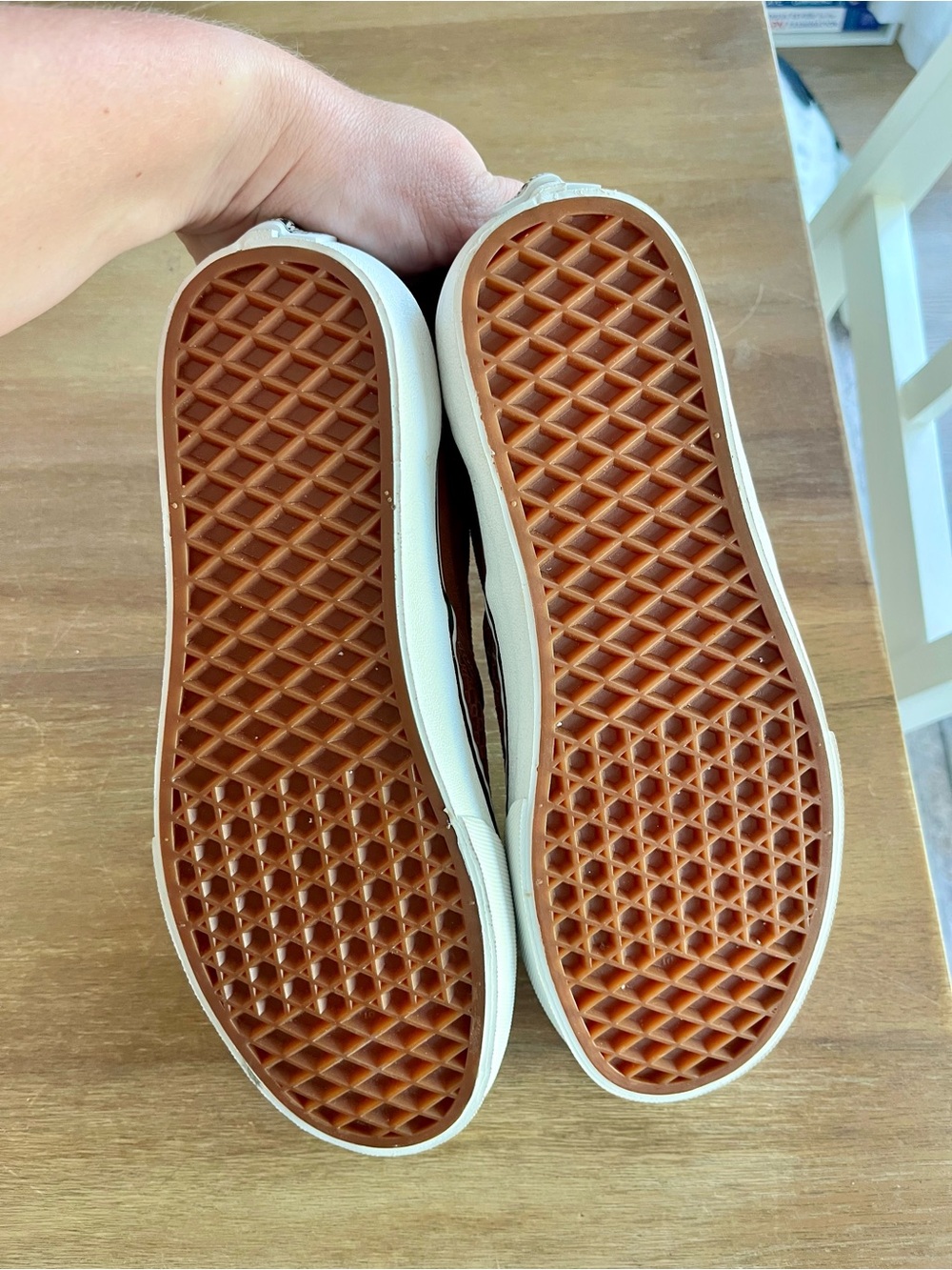 Vans Classic Slip-On Woven Suede Shoes Brown Women’s 8 - Picture 5 of 5